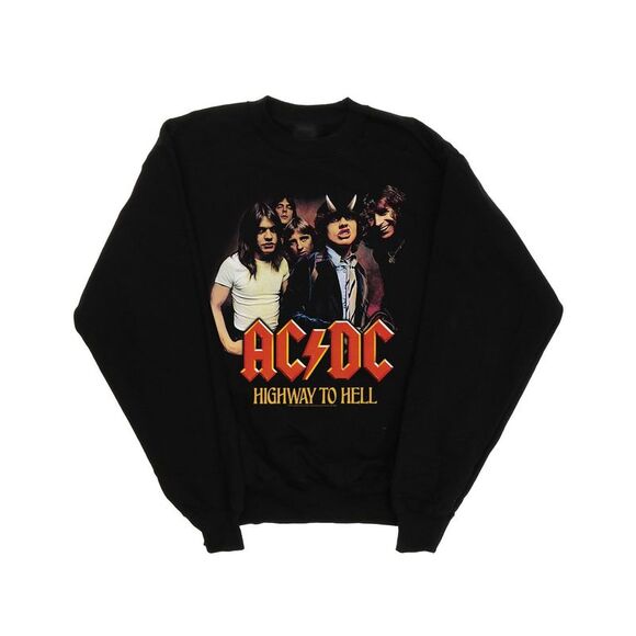 ACDC Boys Highway To Hell Group Sweatshirt / Black